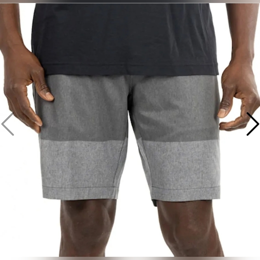 TRAVIS MATHEW Men's Gray Ombre Shorts Sz 40 NWT